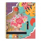 CUADERNO UNIVERSITARIO MATEMATICA 7 MM  DISEÑO MODA 100 HOJAS