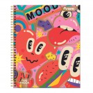 CUADERNO UNIVERSITARIO MATEMATICA 7 MM  DISEÑO MODA 100 HOJAS