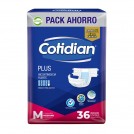 PAÑAL ADULTO PLUS MEDIANO 36 UN