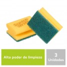 ESPONJA ACANALADA X 3
