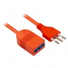 ALARGADOR ELECTRICO SIMPLE NARANJO 20 MT