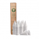 VASO CONICO PAPEL COMPOSTABLE 120 CC 200 UN