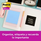 NOTA SUPER ADHESIVA 654 NEGRO 90 HOJAS
