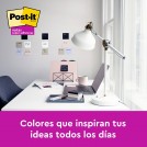 NOTA SUPER ADHESIVA 654 NEGRO 90 HOJAS