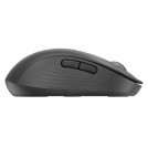 MOUSE INALAMBRICO BLUETOOTH M650L ZURDO NEGRO SILENCIOSO
