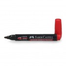 MARCADOR PERMANENTE DESECHABLE PUNTA REDONDA COLOR ROJO N52-E