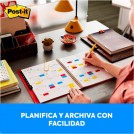 BANDERITAS ADHESIVAS DURABLE 4 COLORES NEON
