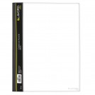 CARPETA CON ACCOCLIP OFICIO VINIL TRANSPARENTE NEGRO