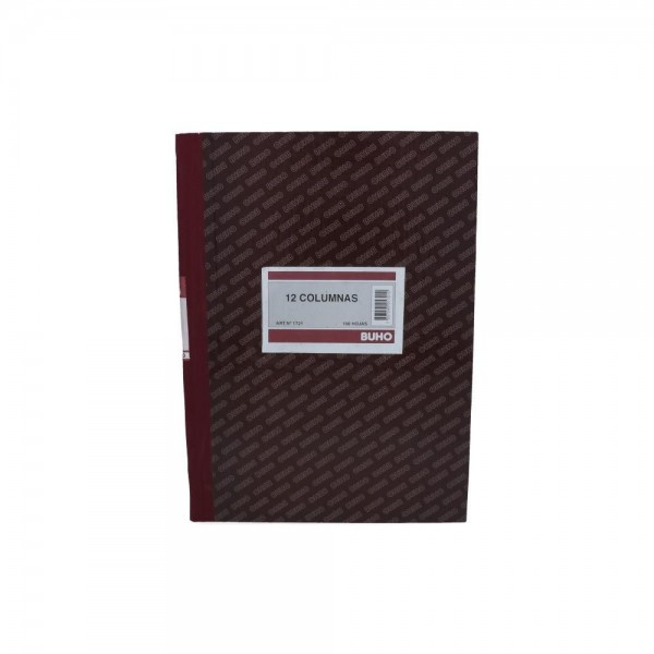 LIBRO CONTABLE 12 COLUMNAS 1721 100 HOJAS