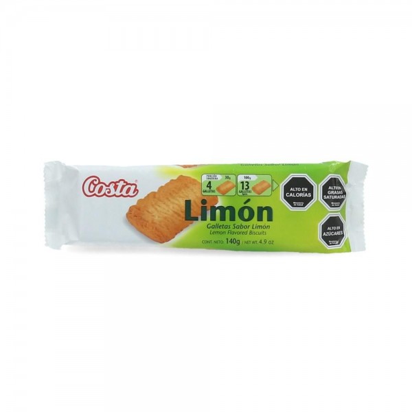 GALLETA DULCE 140 GR LIMON FIESTA
