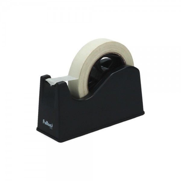 DISPENSADOR CINTA ADHESIVA MESON EMPAQUE NEGRO