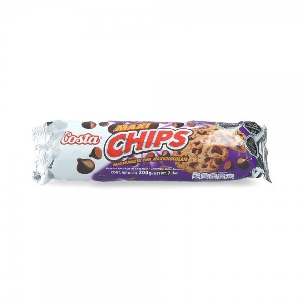 GALLETA DULCE 200 GR MAXI CHIPS