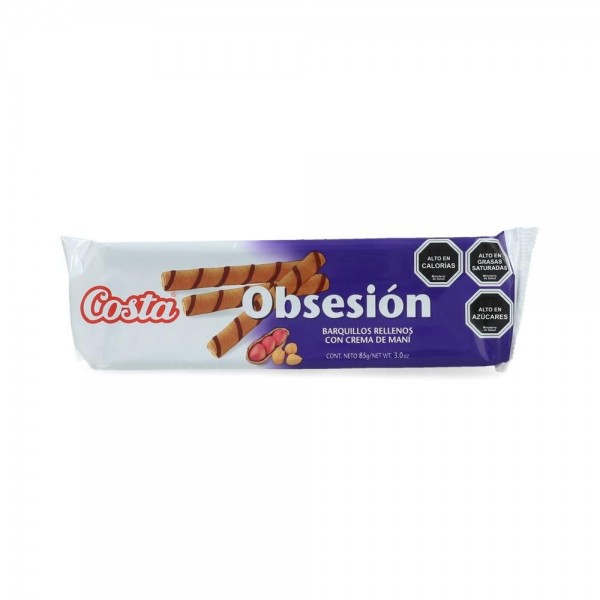 GALLETA DULCE 85 GR OBSESION MANI