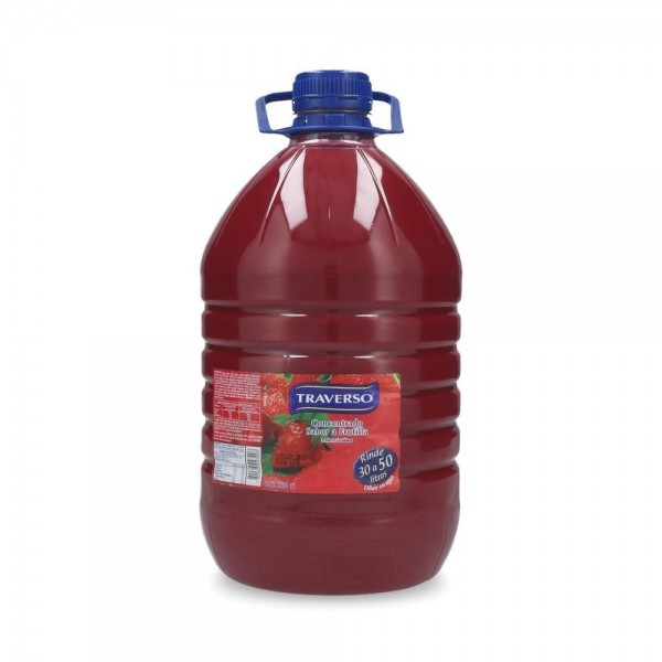JUGO EN BIDON CONCENTRADO 5 LT FRUTILLA