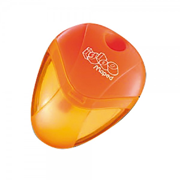 SACAPUNTA PLASTICO CON DEPOSITO 1 ORIFICIO I-GLOO