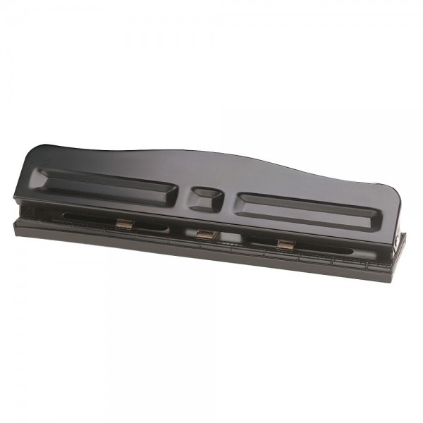 PERFORADORA PEQUEÑA METALICA 3 PERFORACIONES 10 HOJAS