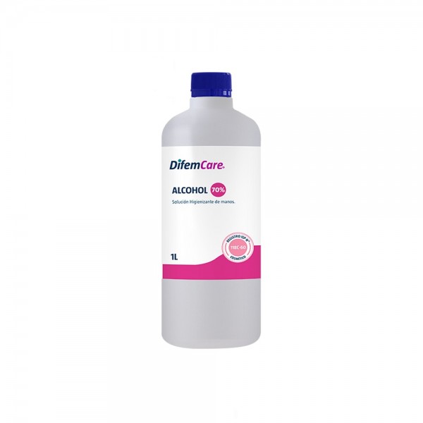 ALCOHOL 70° HIGIENIZANTE 1 LT