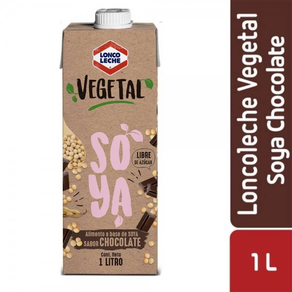 BEBIDA VEGETAL SOYA CHOCOLATE 1 LT