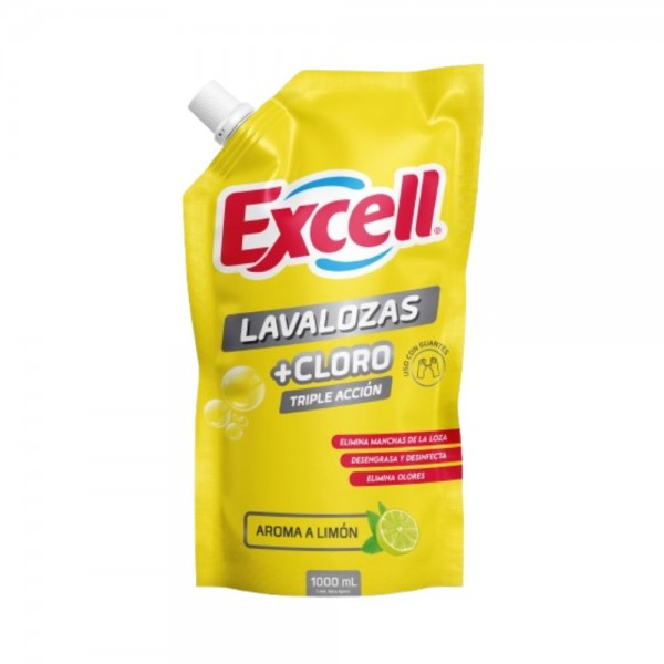 LAVALOZAS CON CLORO DOYPACK 1 LT