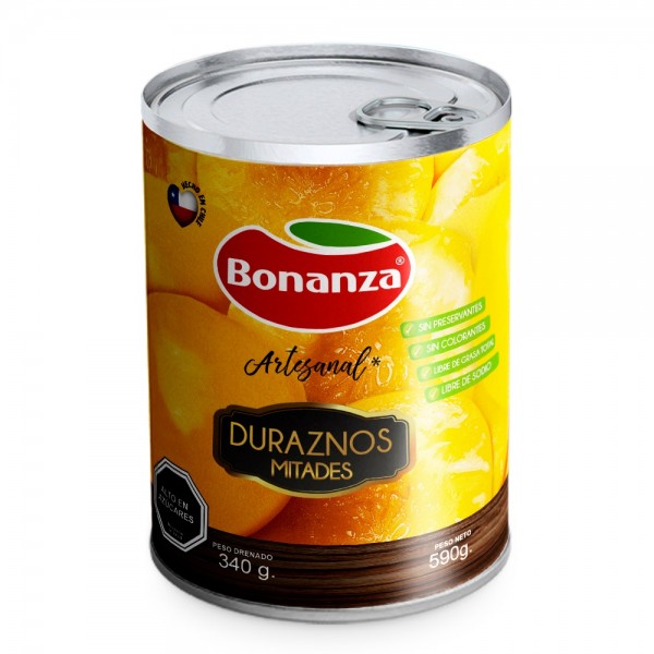 DURAZNO MITADES 590 GR