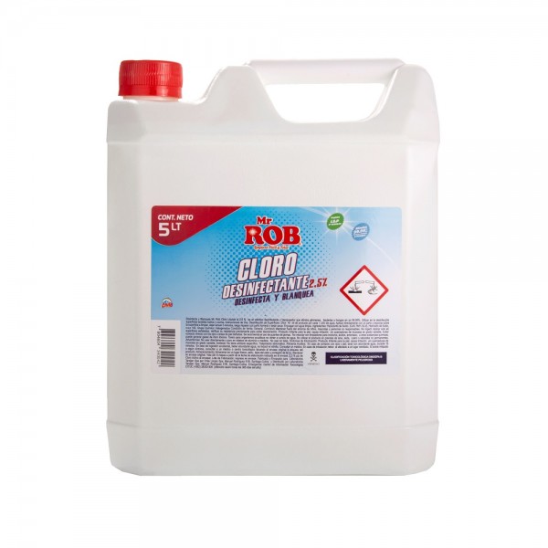 CLORO CONCENTRADO 2,5% 5 LT