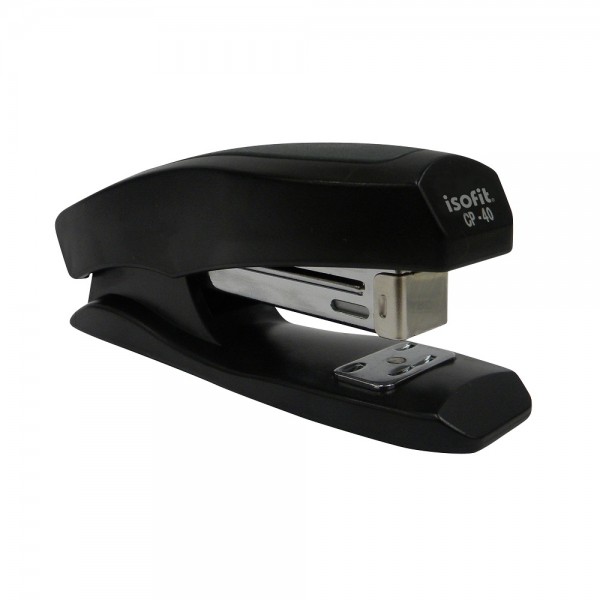 CORCHETERA PLASTICA CP-40 NEGRA PARA 25 HOJAS