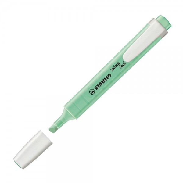 DESTACADOR MENTA PASTEL PUNTA BISELADA SWING COOL