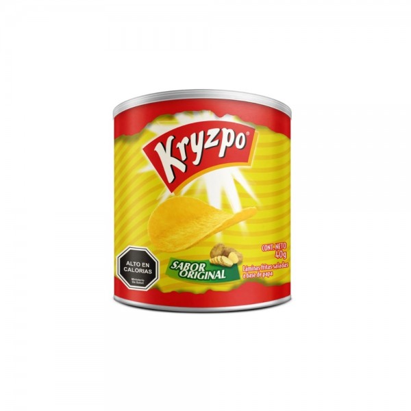 PAPAS FRITAS ORIGINAL TARRO 40 GR