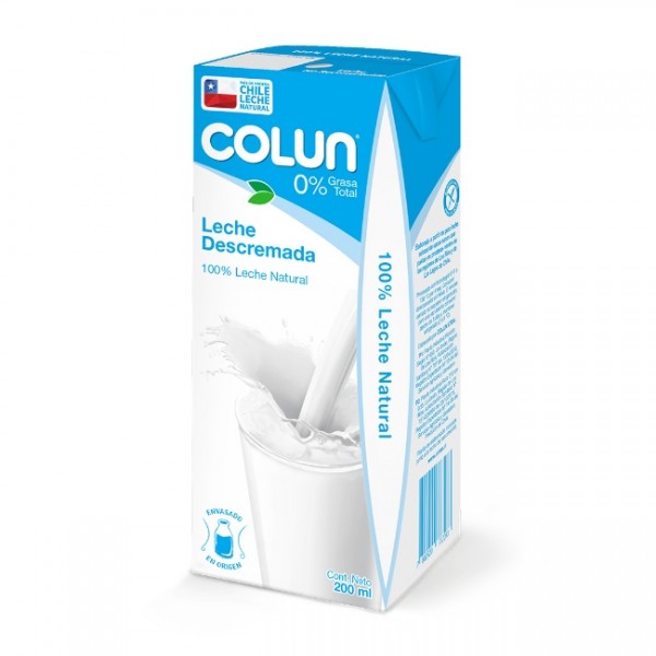 CAJA LECHE DESCREMADA 200 CC