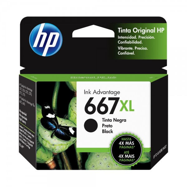 CARTUCHO 3YM81AL 667XL NEGRO 480 PAGINAS