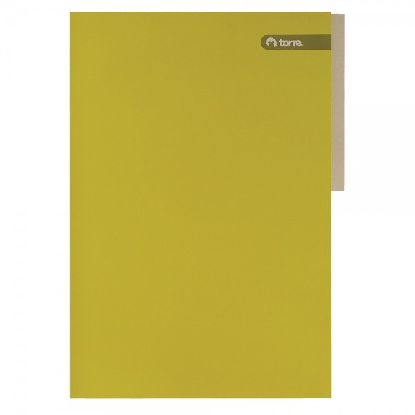 CARPETA CARTULINA PIGMENTADA OFICIO AMARILLO