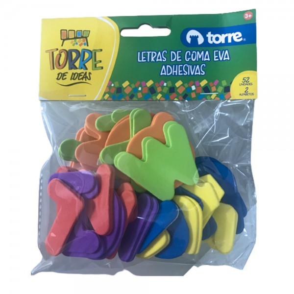 LETRAS GOMA EVA ADHESIVAS