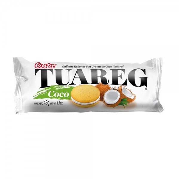 GALLETA DULCE MINI TUAREG COCO 48 GR
