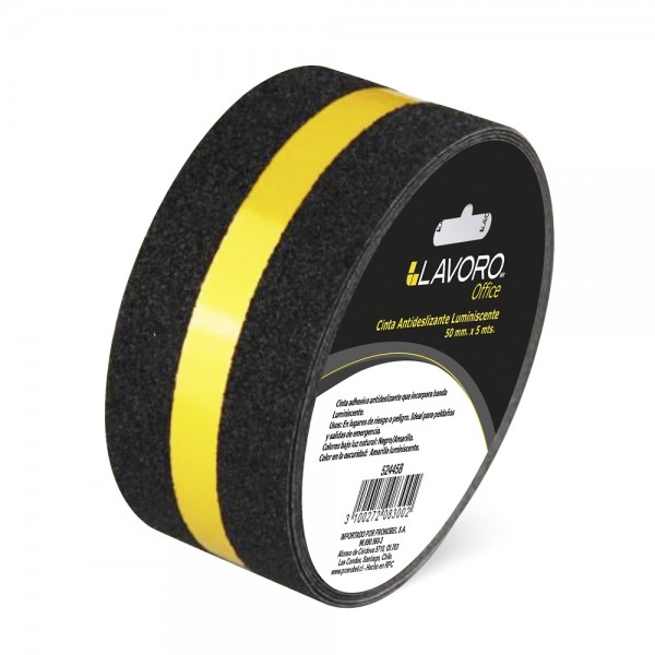 CINTA ANTIDESLIZANTE LUMINISCENT 50 MM X 5 MT