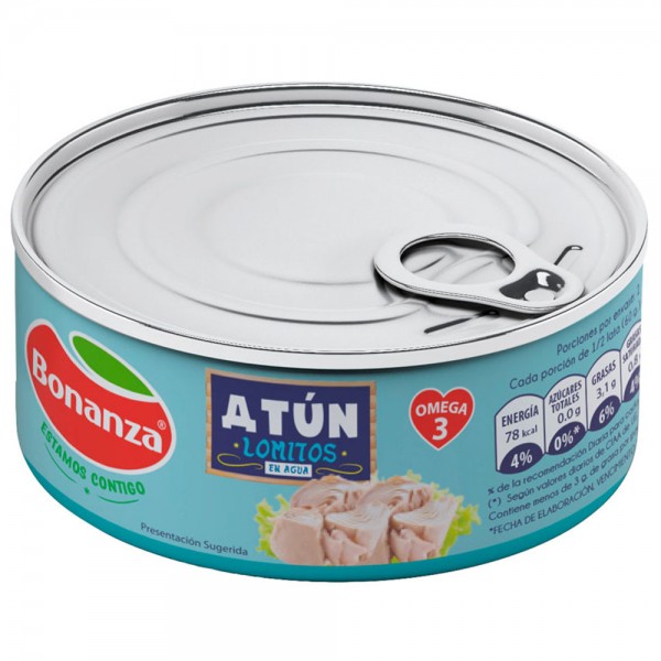 ATUN LOMITO EN AGUA 160 GR