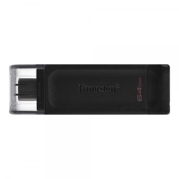 PENDRIVE TYPE C 64GB USB-C3.2 NEGRO DT70 DT70/64GB