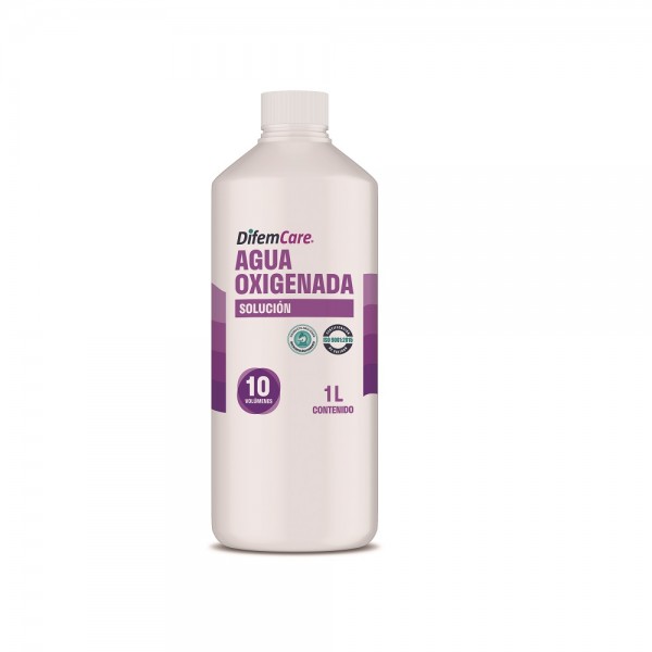 AGUA OXIGENADA 10 VOLUMEN 1 LT