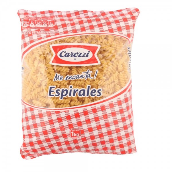 FIDEO ESPIRALES 1 KG