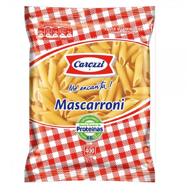 FIDEO MASCARRONI BOLSA 400 GR