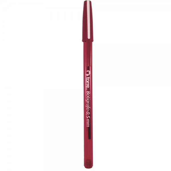 LAPIZ PASTA PUNTA FINA ROJO 0.5 MM