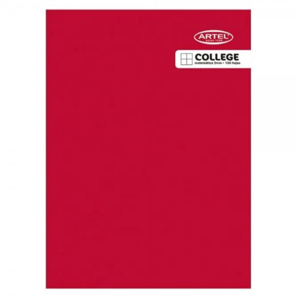 CUADERNO COLLEGE 5MM 100 HOJAS