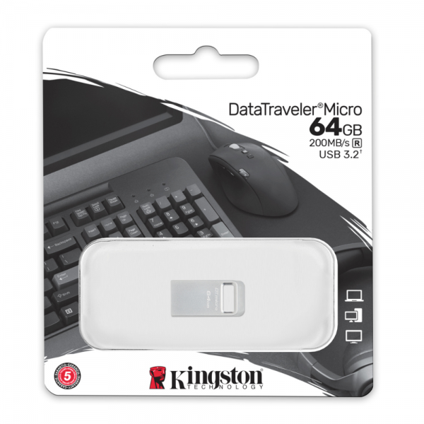 PENDRIVE METALICO 64GB USB3.2 MICRO