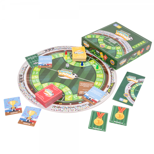 JUEGO DE MESA TRIVIA DE FUTBOL