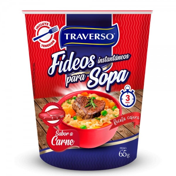 SOPA INSTANTANEA CARNE POTE 65 GR