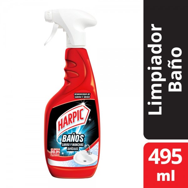 LIMPIADOR DE BAÑOS SARRO Y OXIDO 495 ML