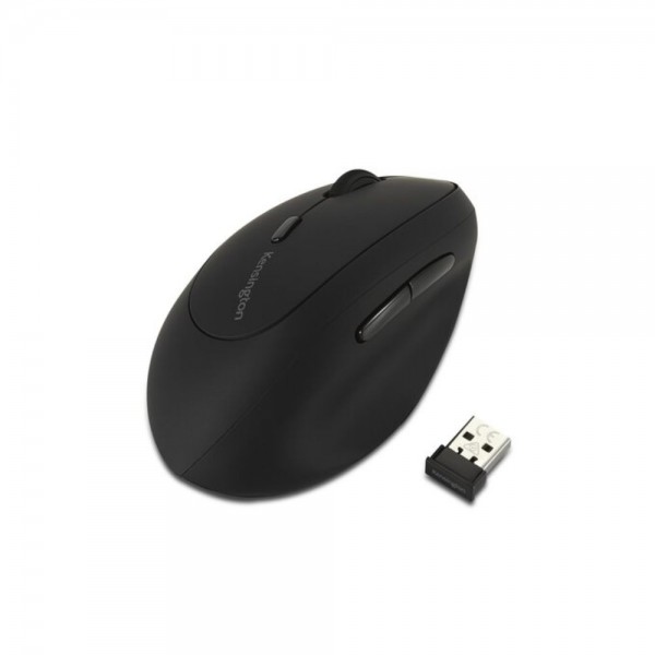MOUSE INALAMBRICO VERTICAL ZURDOS NEGRO