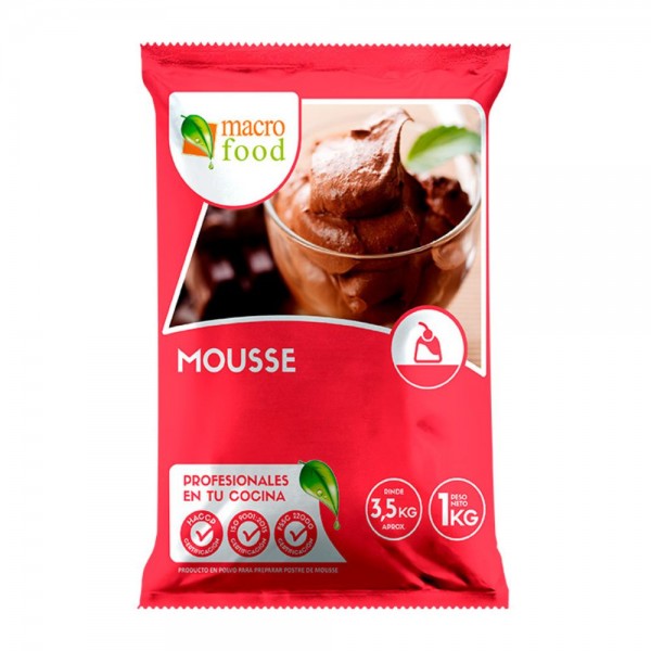 POSTRE EN POLVO MOUSSE BERRIES BOLSA 1 KG