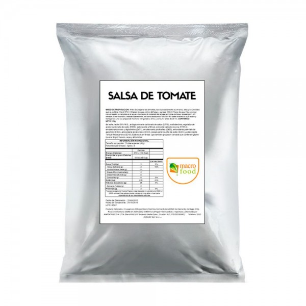 SALSA DE TOMATE POLVO BOLSA 1 KG