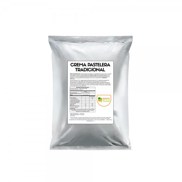 POSTRE EN POLVO CREMA PASTELERA BOLSA 400 GR
