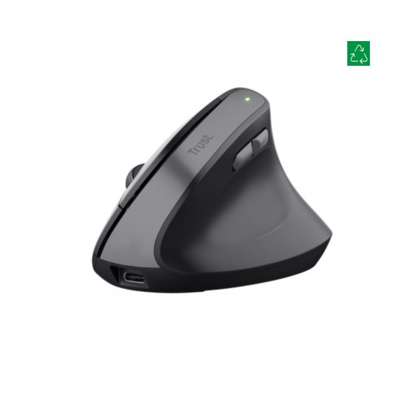 MOUSE INALAMBRICO RECARGABLE BAYO II NEGRO